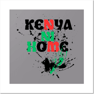 Vibrant Kenyan-themed Posters and Art